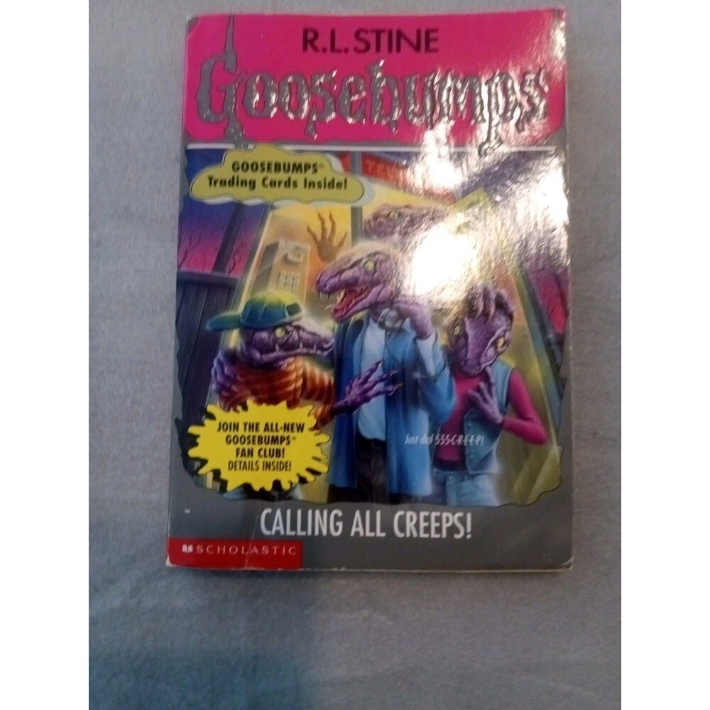 Goosebumps #50 "Calling All Creeps" R.L. Stine 1996 1st Scholastic Printing